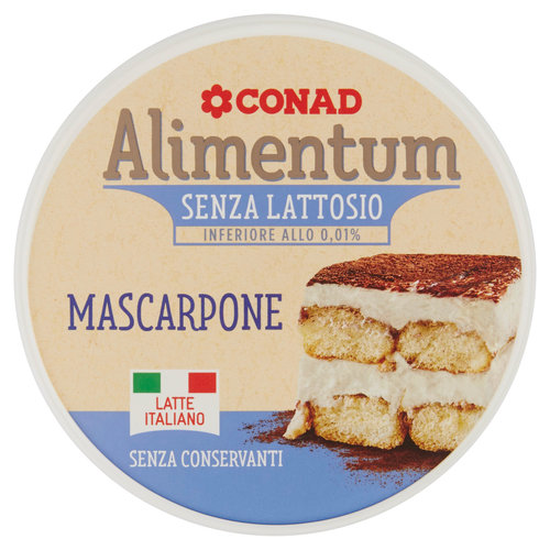 Alimentum Senza Lattosio Mascarpone 250 g-image