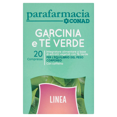 Parafarmacia Garcinia e Tè Verde 20 Compresse 22 g-image