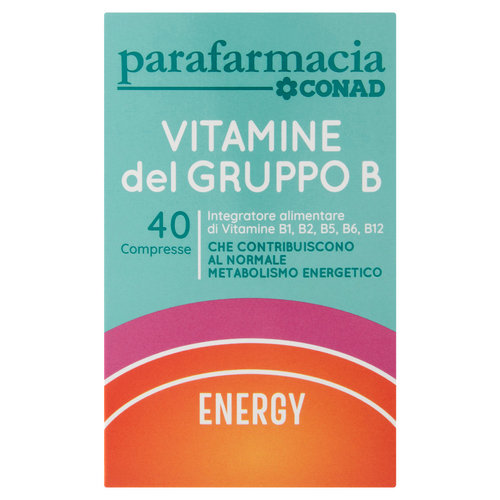 Parafarmacia Vitamine del Gruppo B 40 Compresse 20,6 g-image