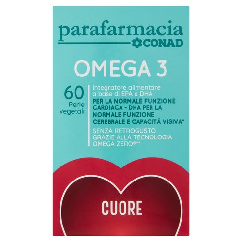 Parafarmacia Omega 3 60 Perle vegetali 81 g-image