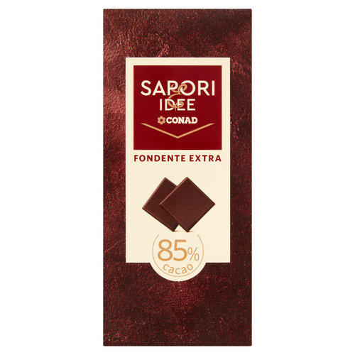 SAPORI & IDEE  Fondente Extra 85% Cacao 100 g-image