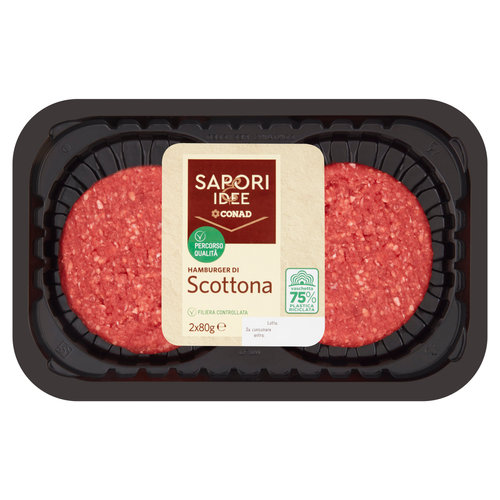 SAPORI & IDEE  Percorso Qualità Hamburger di Scottona 2 x 80 g-image